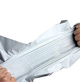 0932 Plain Polybags Pouches for Shipping Packing (100 Packs)