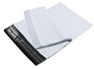 0932 Plain Polybags Pouches for Shipping Packing (100 Packs)