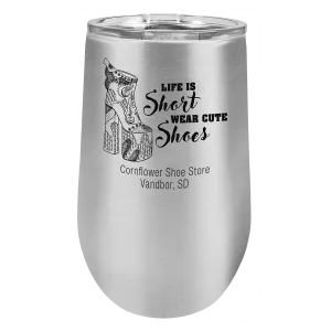 16 oz. Stemless Wine Tumbler