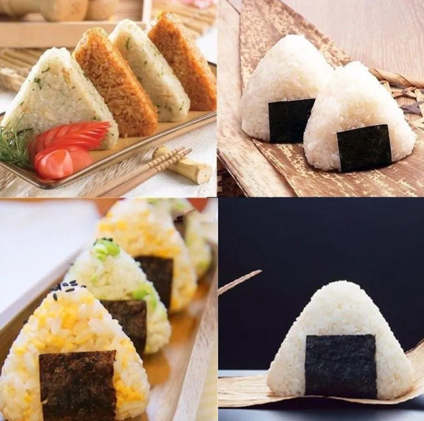 2pcs Sushi Mold Onigiri Rice Ball Food Press