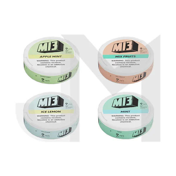 9mg MI3 By AIRSCREAM Nicotine Pouches - 20 Pouches