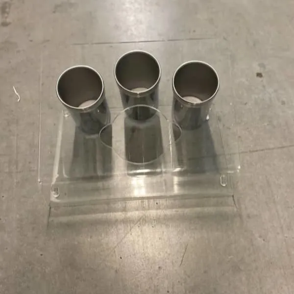 Acrylic Hair Dryer/Curling Iron Stand
