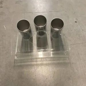 Acrylic Hair Dryer/Curling Iron Stand
