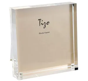 Acrylic Photo Frame White