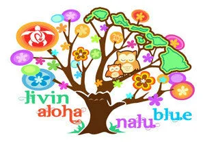 Aloha Tree Decal