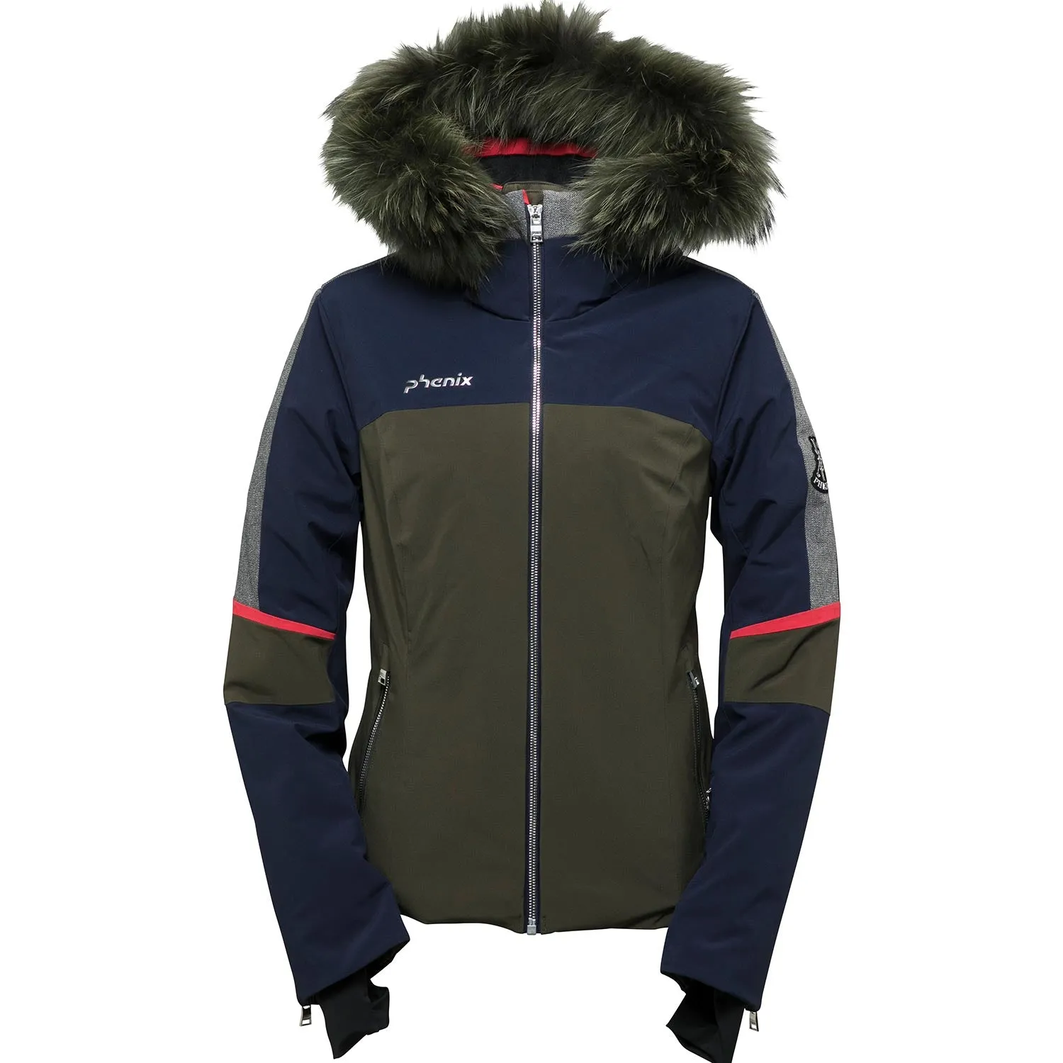Amanda Hybrid Fur Ski Jacket 2020