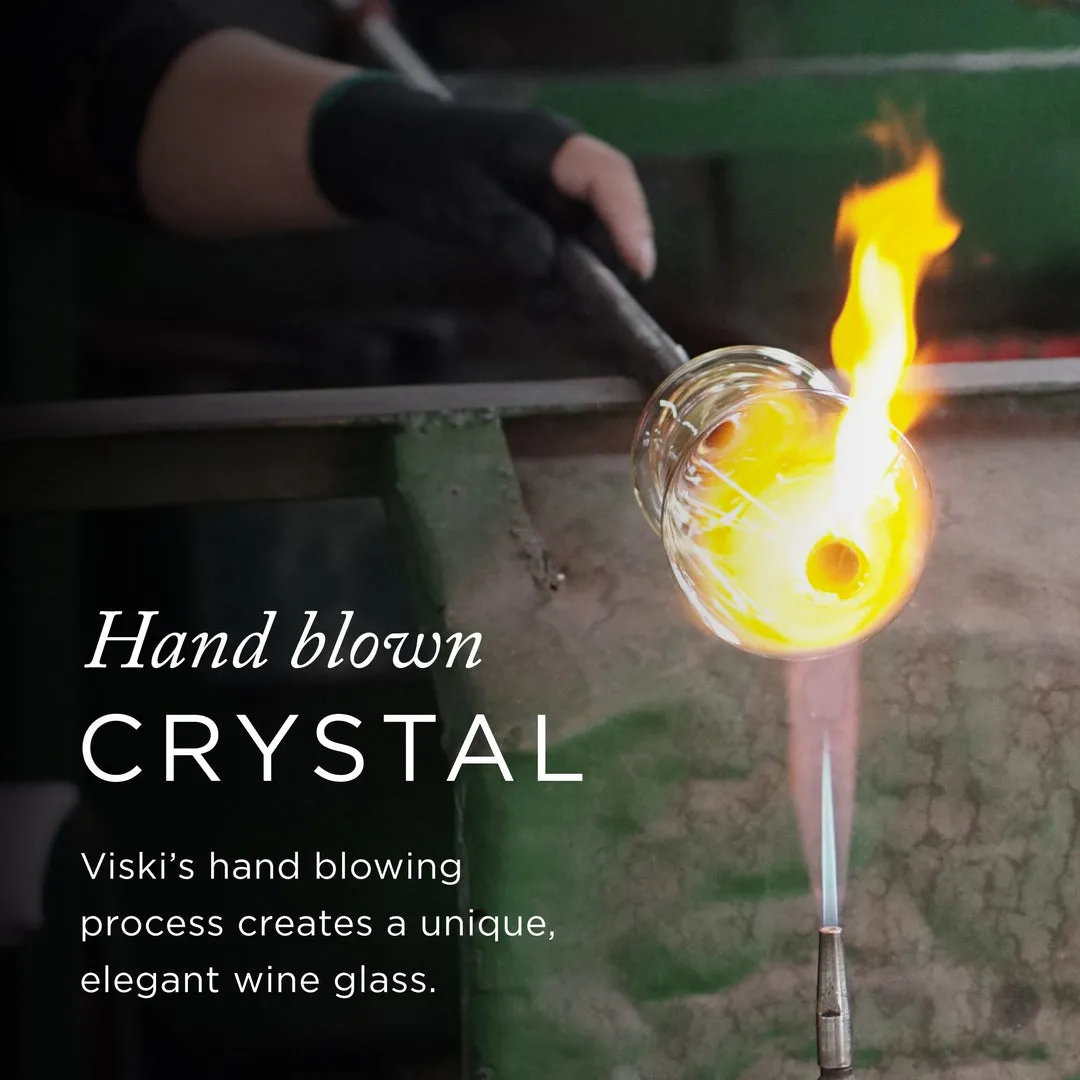 ANGLED CRYSTAL CHAMPAGNE FLUTES