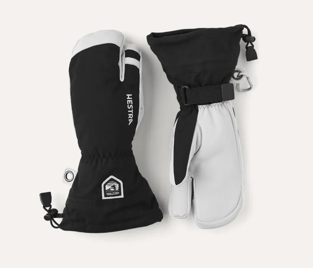 Army Leather Heli Ski 3 Finger