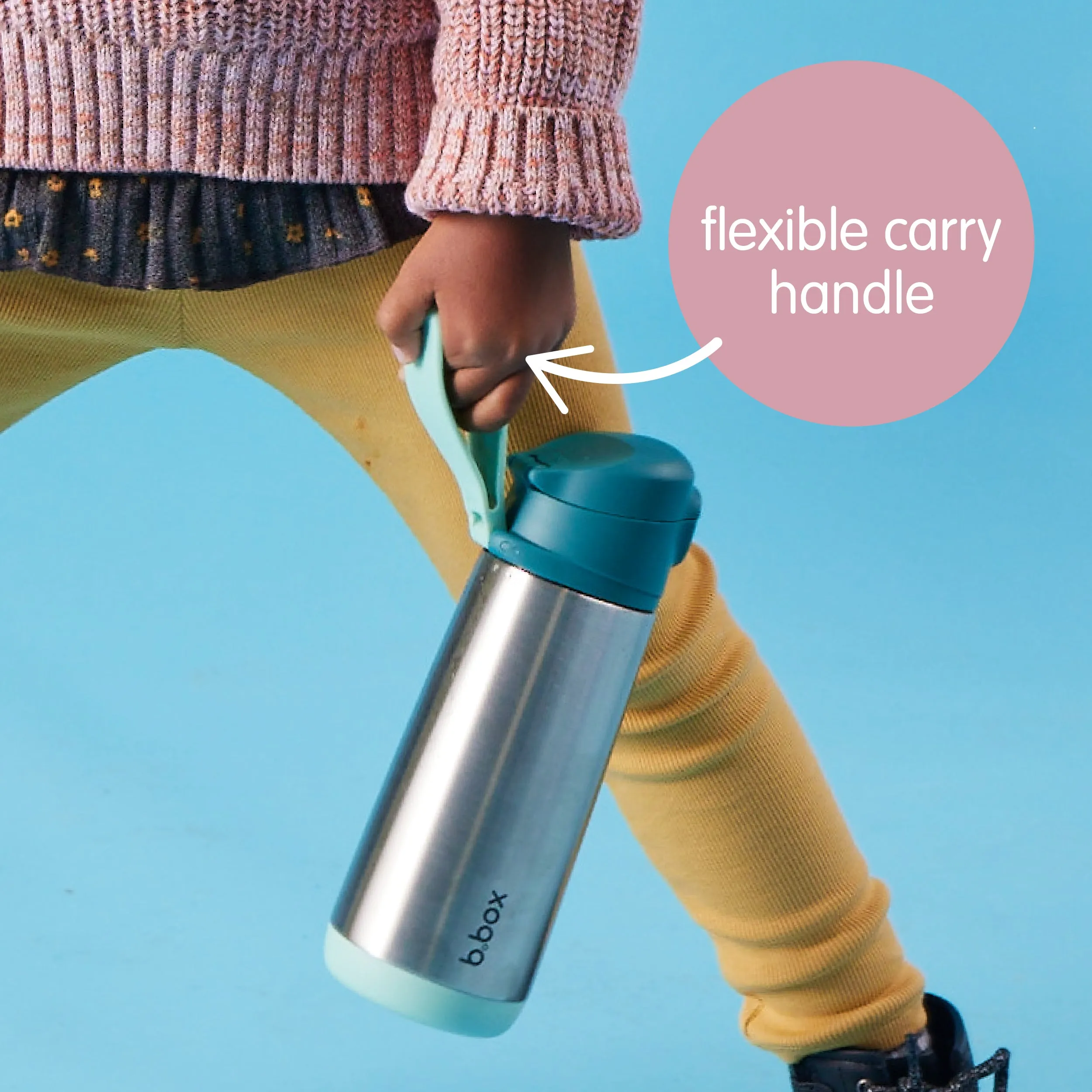 bbox Insulated Drink Bottle Sports Spout 500ml - Assorted