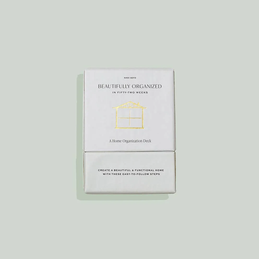Beautifully Organized In 52 Weeks Card Deck