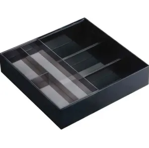Black Expandable Utensil Drawer
