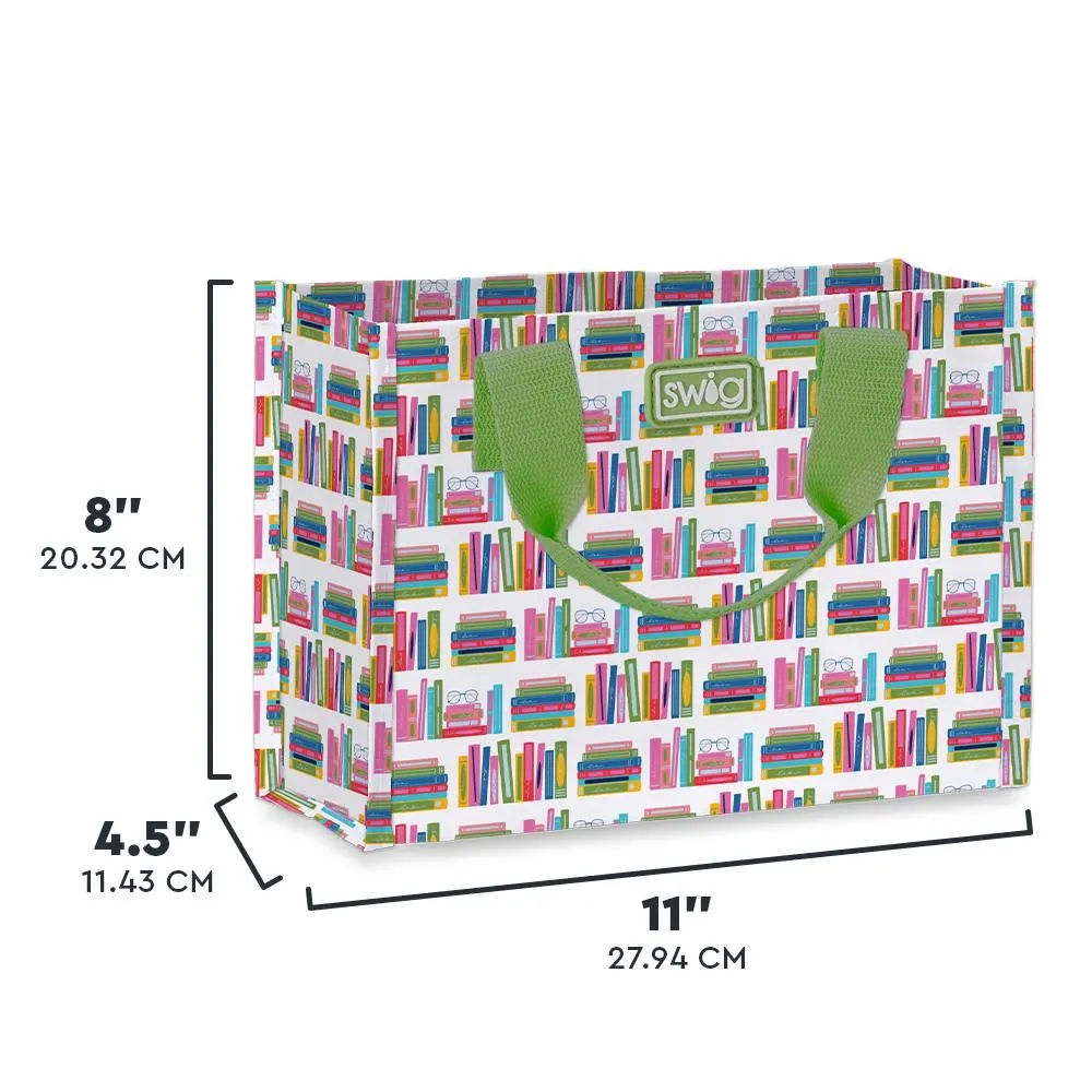 Book Club Reusable Gift Bag (Small) by Swig (Ships in April)