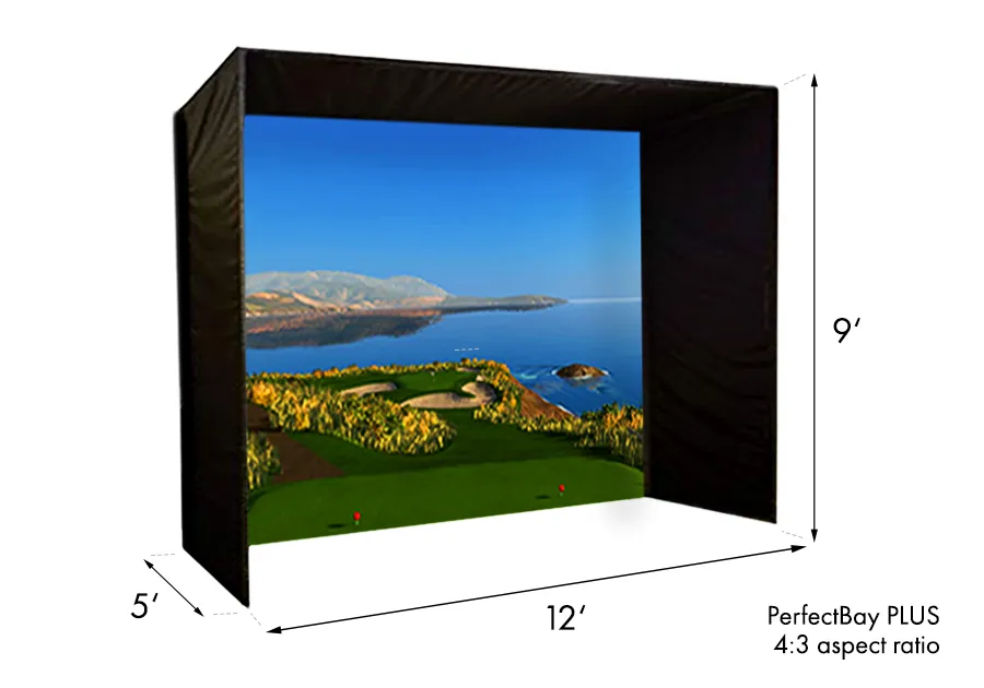 Bushnell Launch Pro PerfectBay Golf Simulator Package