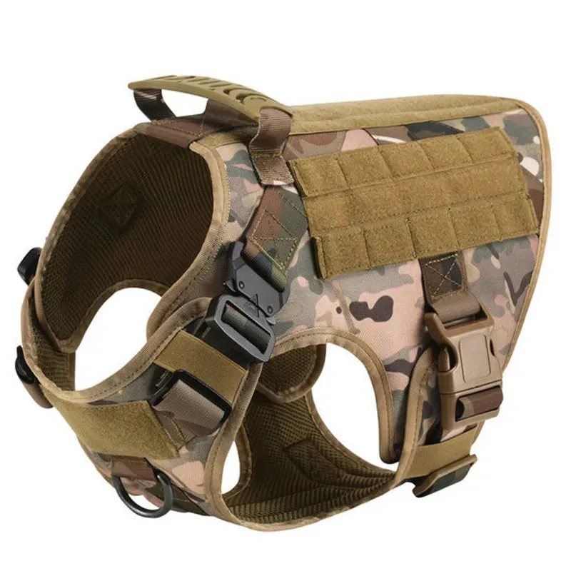 Canine K9 Harness And Leash Vest Set