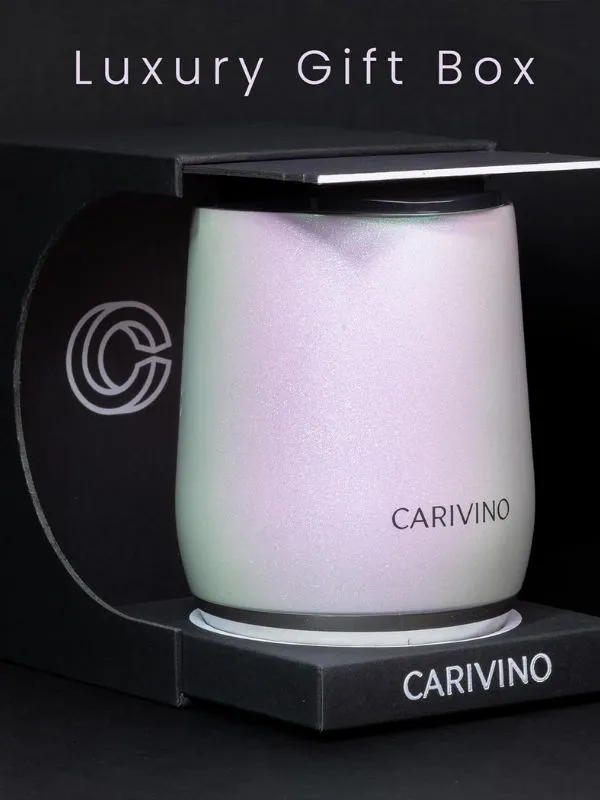 Carivino Luxury Wine Tumbler  - Luminous Pearl