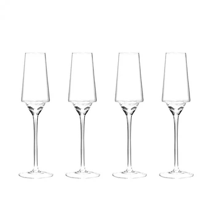 Carrol Boyes Champagne Flute Set Of 4 Edge 0G-CFL-EDG-4