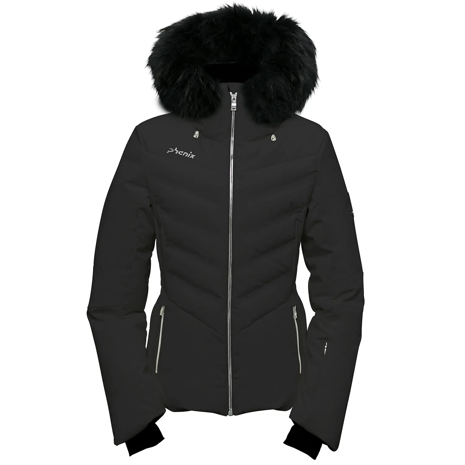 Chloe Hybrid Down Fur Ski Jacket 2019