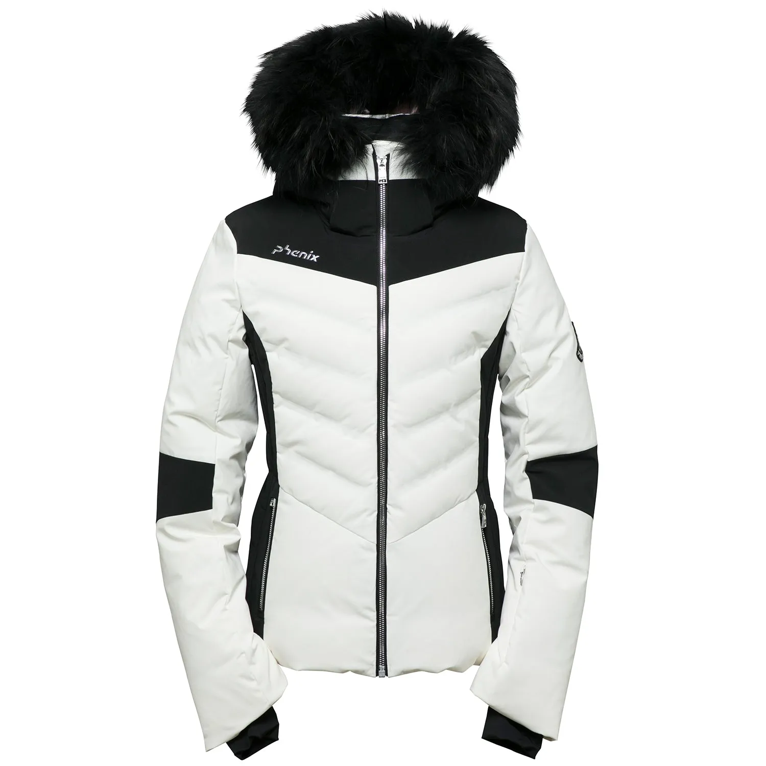Chloe Hybrid Down Fur Ski Jacket 2019