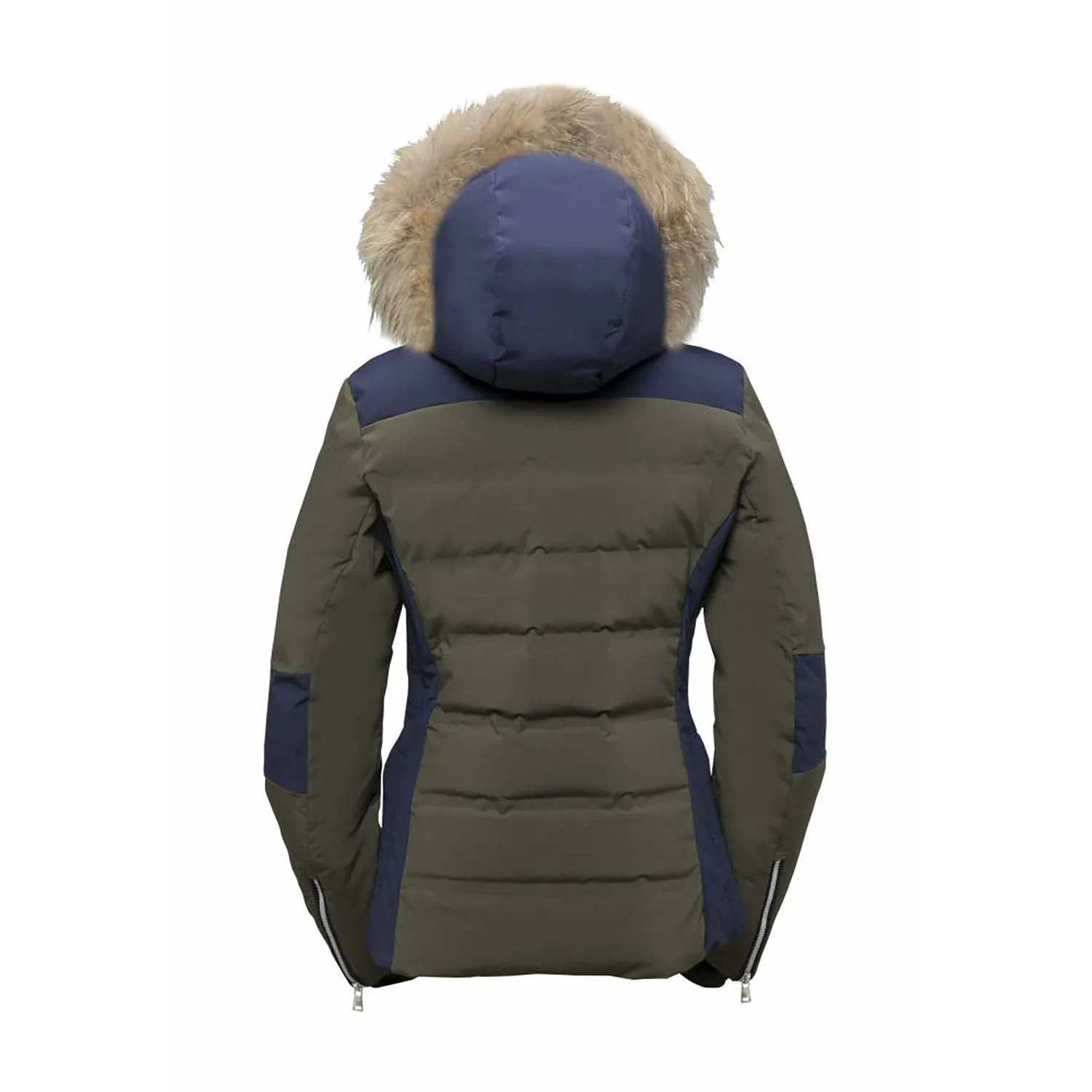 Chloe Hybrid Down Fur Ski Jacket 2019