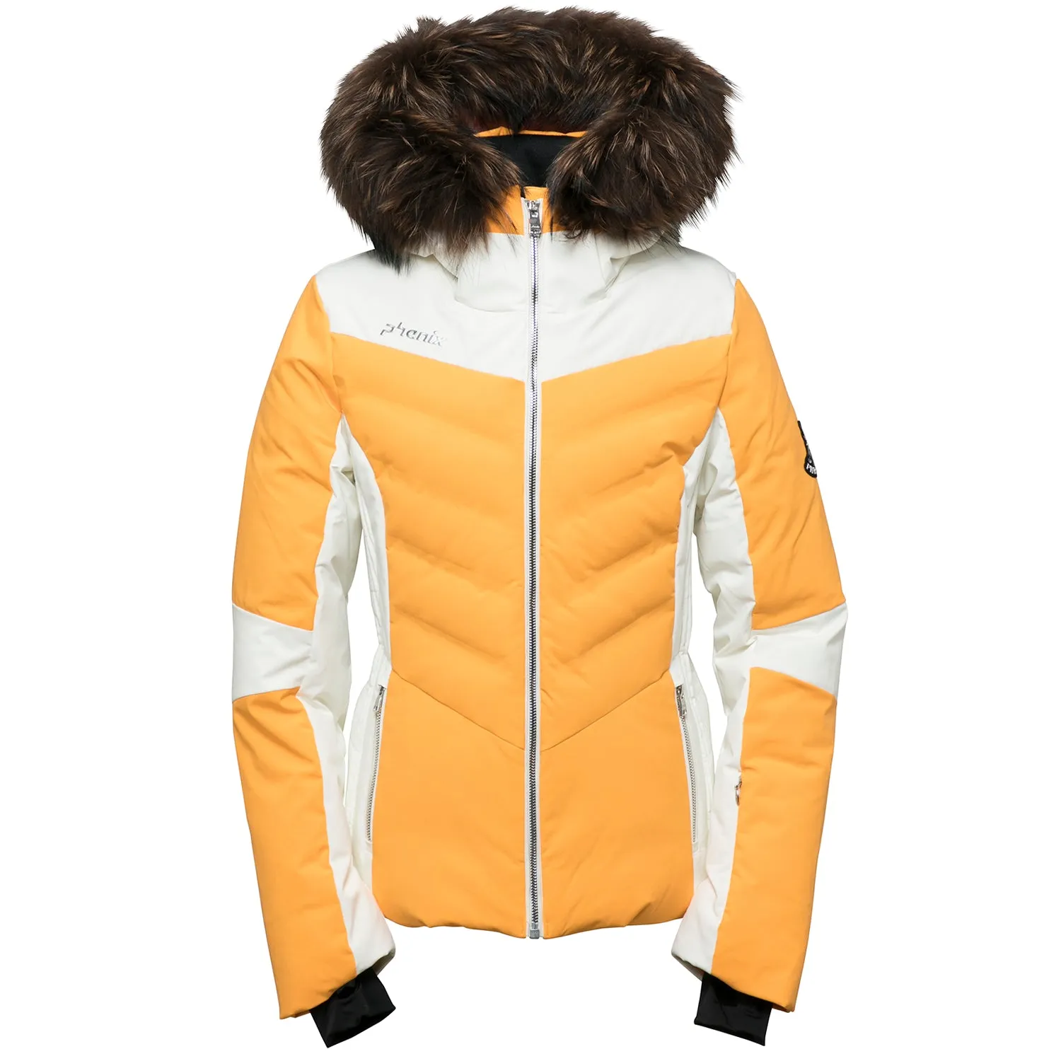 Chloe Hybrid Down Fur Ski Jacket 2019
