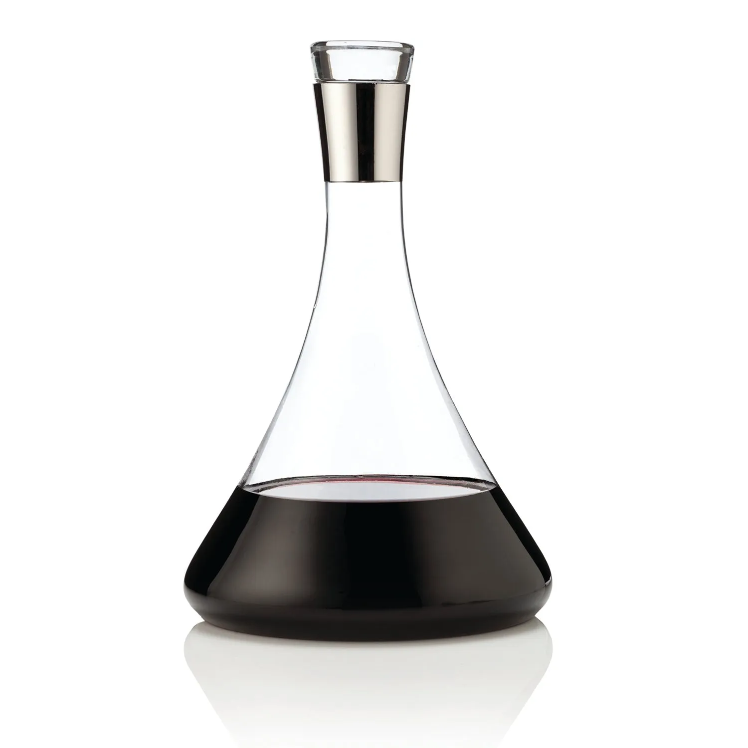 CHROME DECANTER