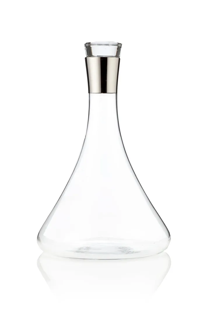 CHROME DECANTER