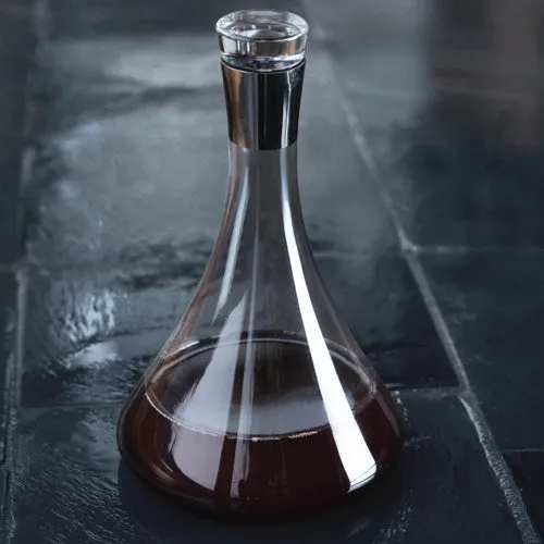 CHROME DECANTER