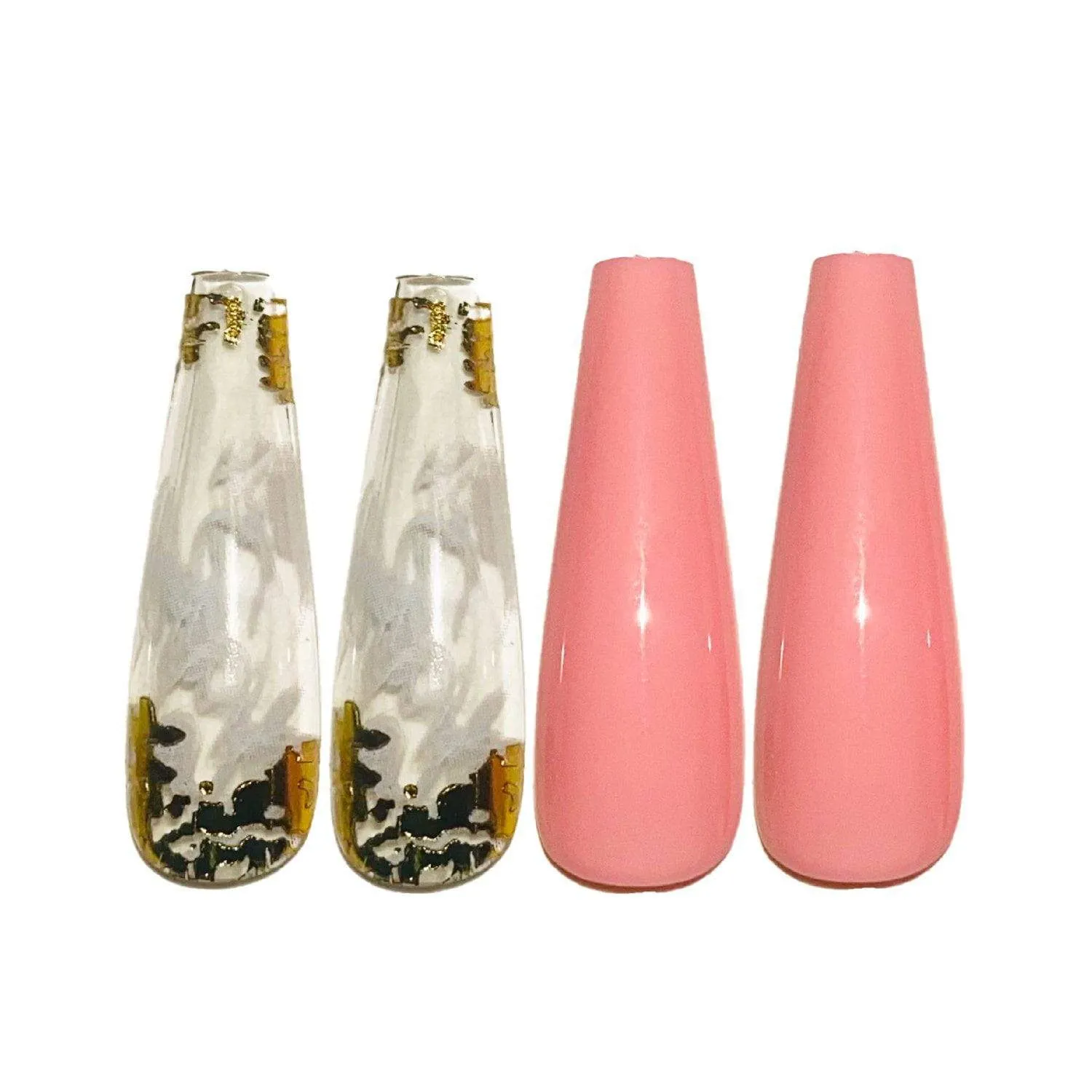 Coffin Pink Glass