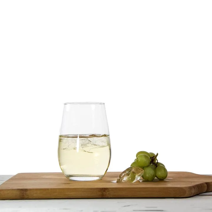 Consol Glass Bordeaux Wine Stemless 480ml Set Of 4
