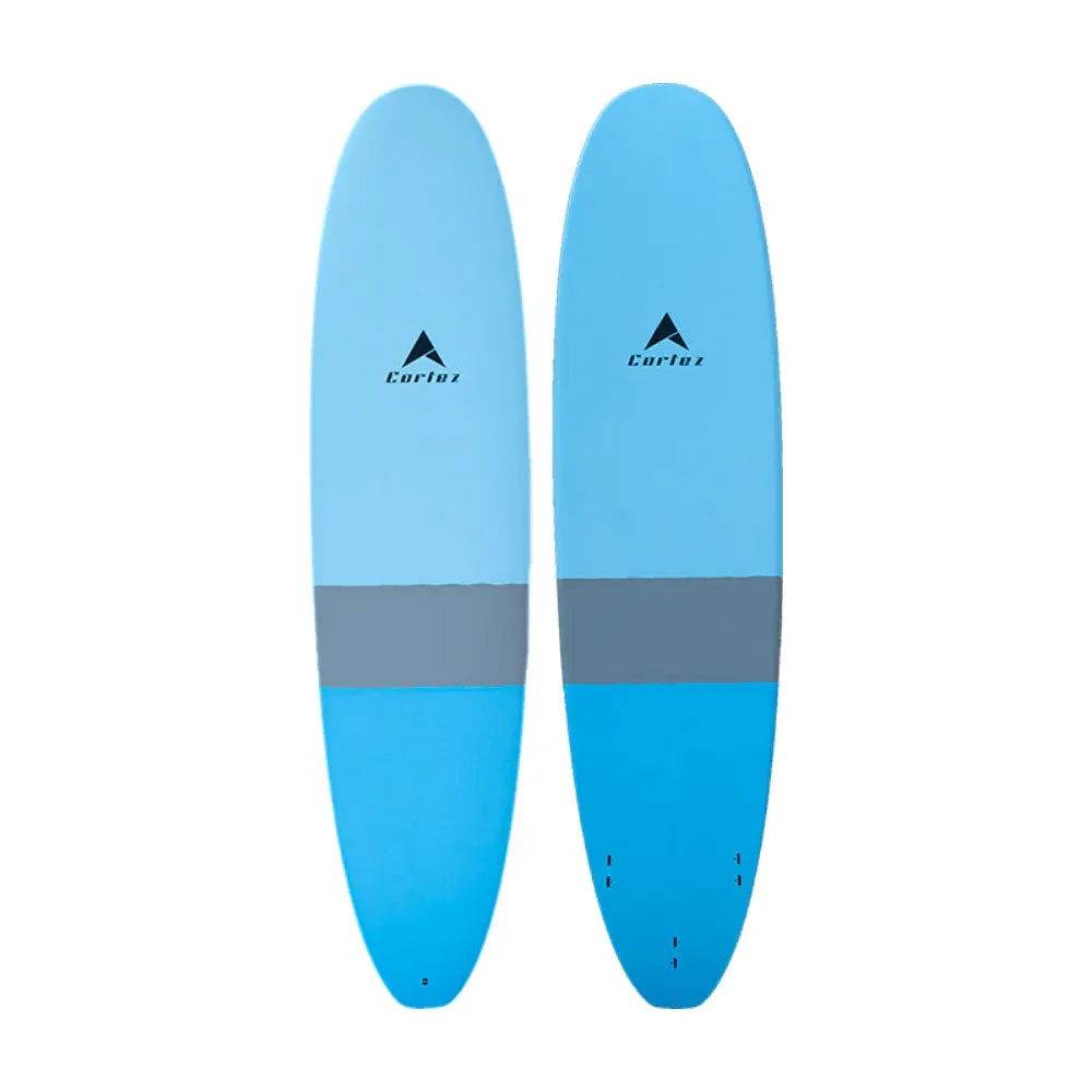 Cortez 7'4 Mini Mal Surfboard - Blue
