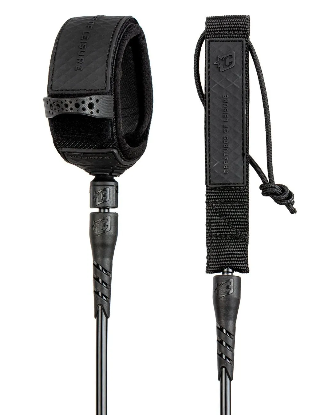 Creatures - 9ft Reliance Longboard Ankle Leash - Black