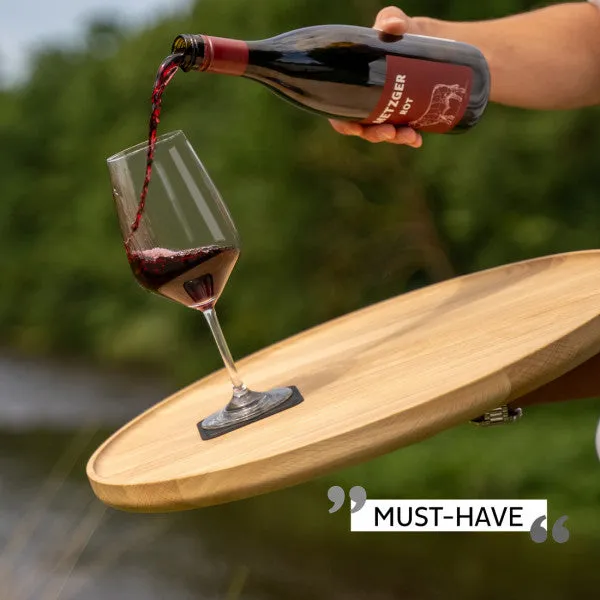 Crystal Magnetic WINE Glass BORDEAUX by Silwy