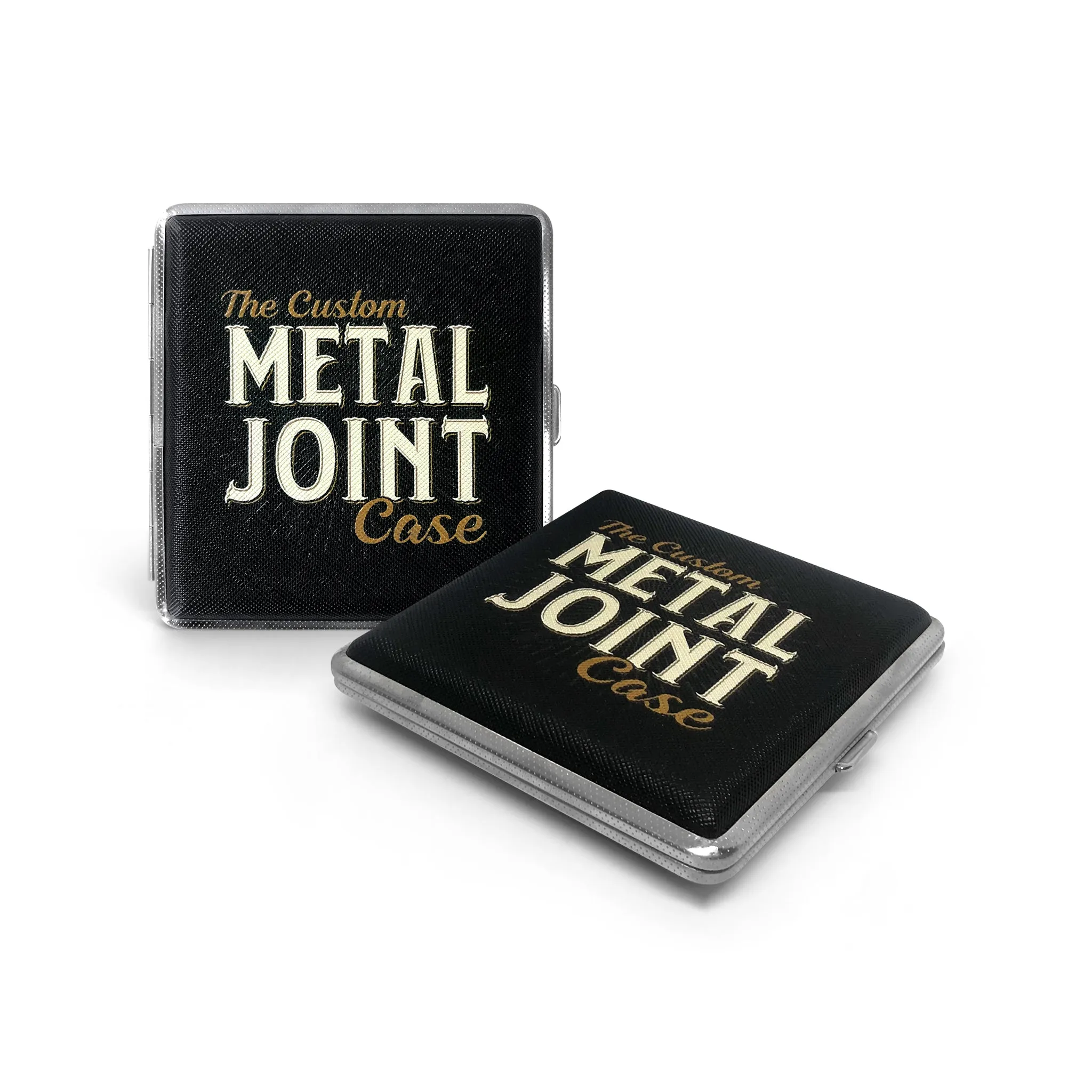 Custom Leather & Metal Joint Case