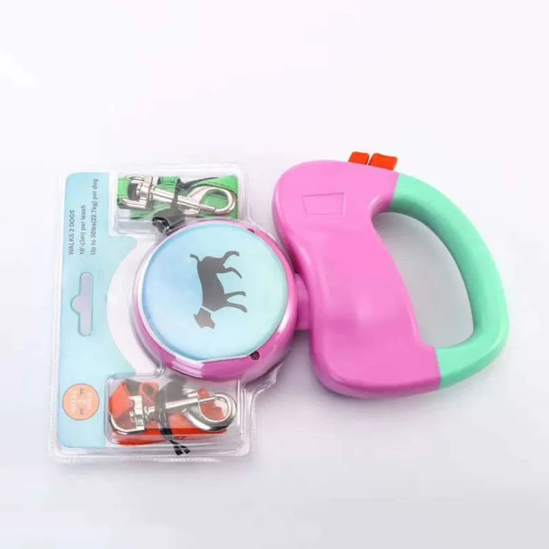 Dual Dog Retractable Leash