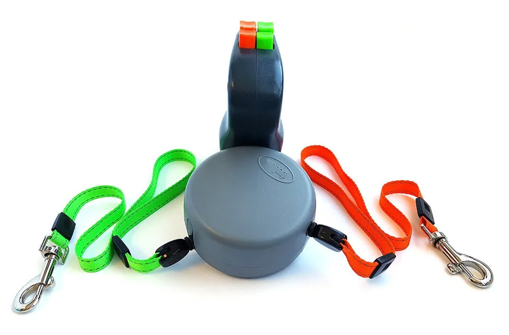 Dual Dog Retractable Leash