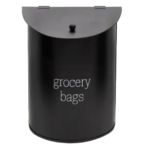 Enamelware Grocery Bag Holder (Black, Case of 12)