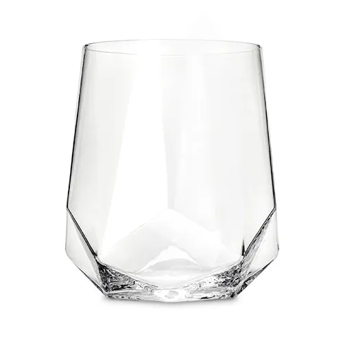 FACETED CRYSTAL WINE GLASSES