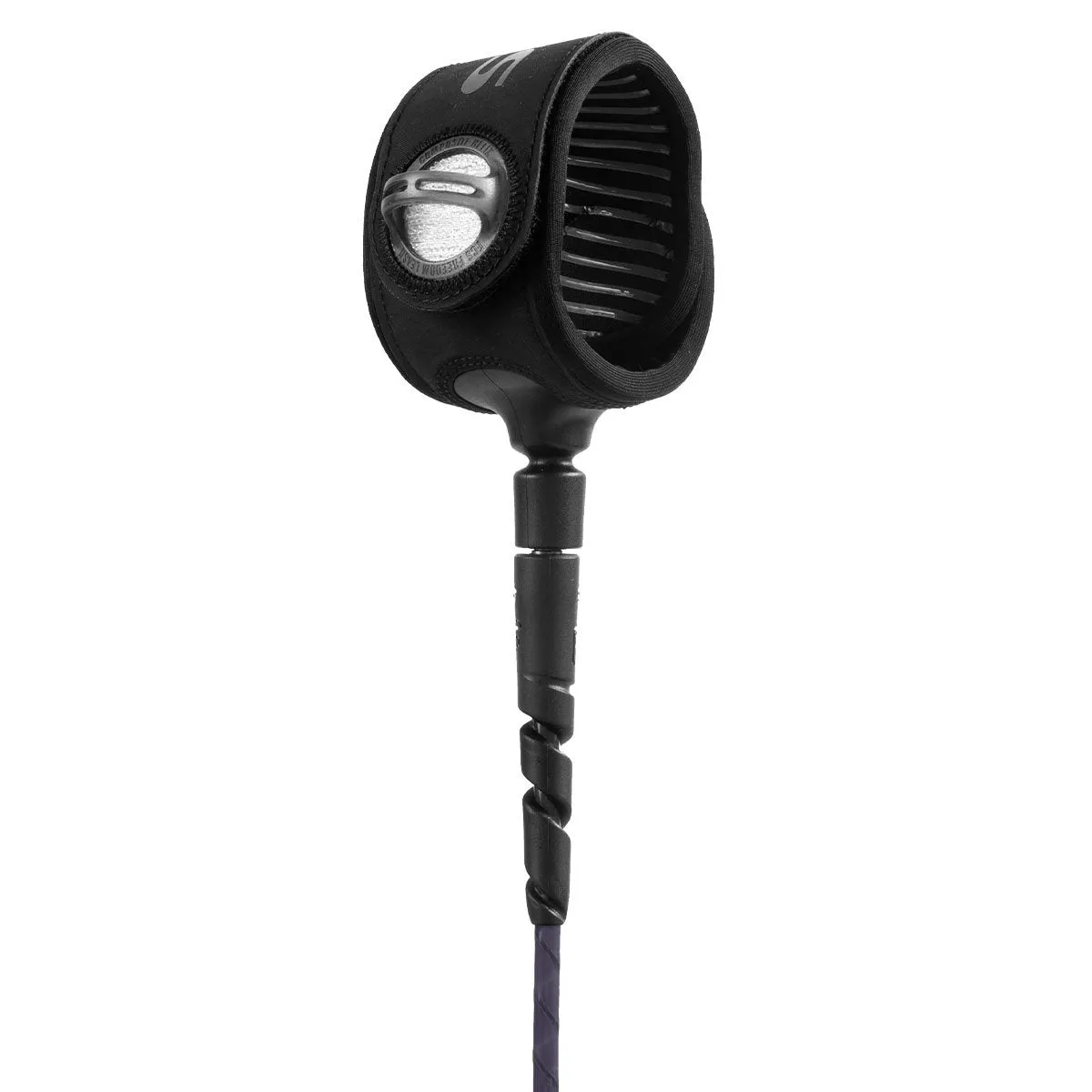 FCS - 7ft All Round Freedom Helix Leash - Smoke/White