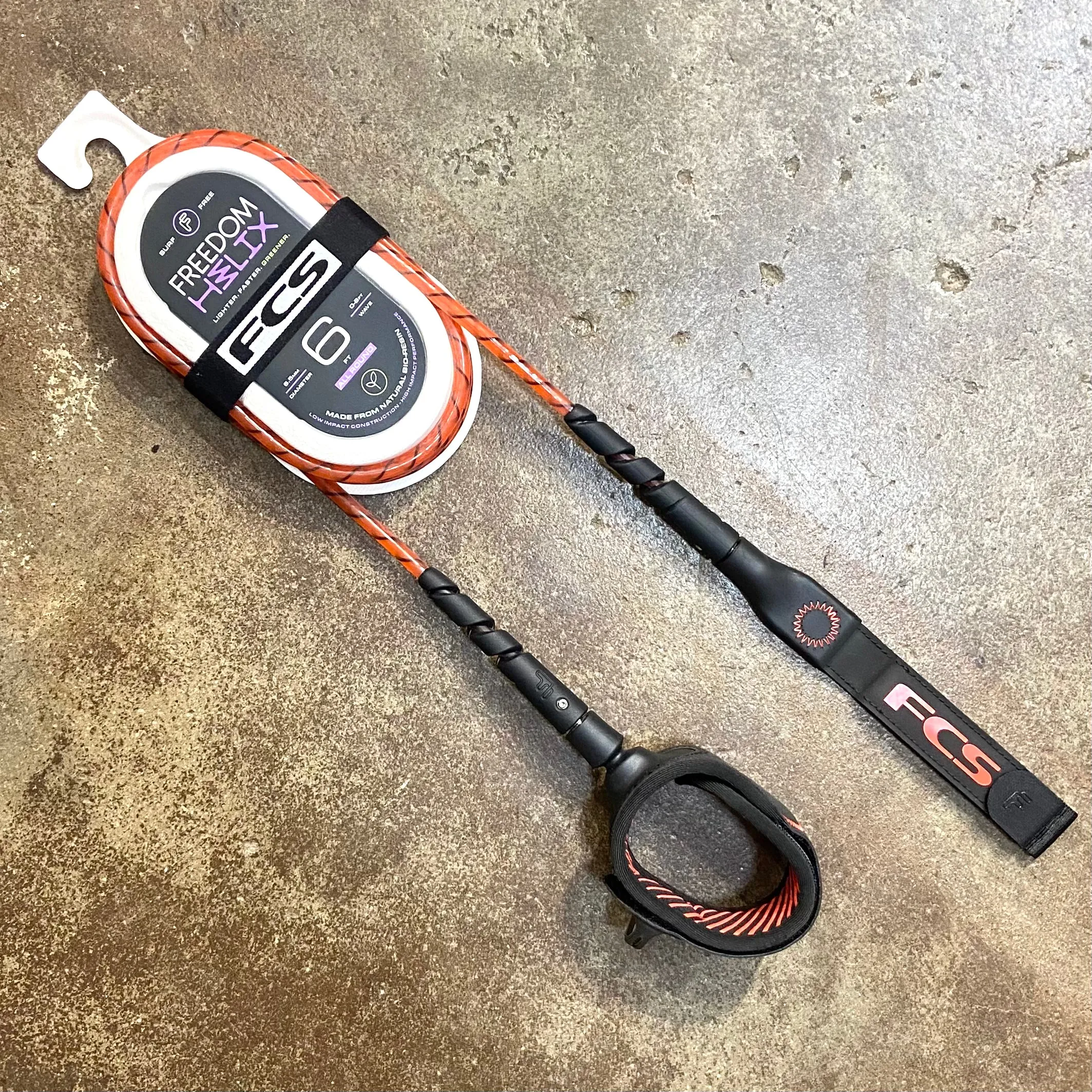 FCS FREEDOM HELIX LEASH - ALL ROUND
