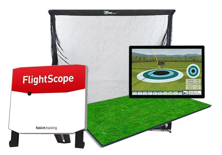 FlightScope X3 Home Golf Simulator Package