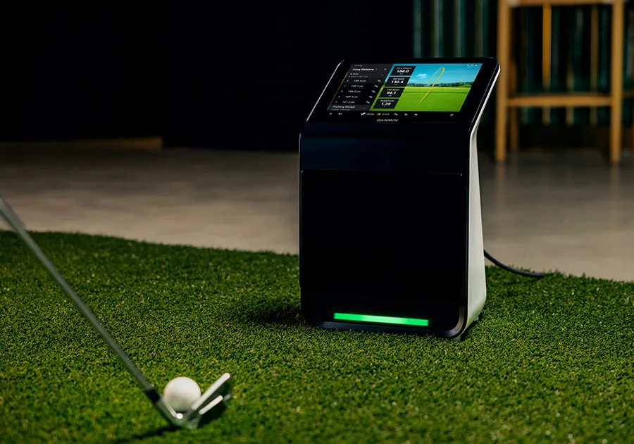 Garmin Approach R50 Retractable Screen Golf Simulator Package