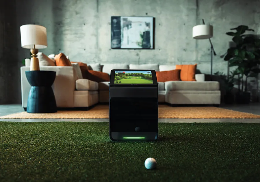 Garmin Approach R50 Retractable Screen Golf Simulator Package