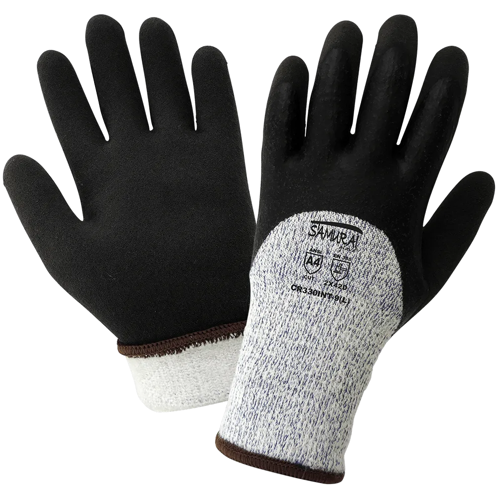 Global Glove & Safety CR330INT Samurai Glove® Cut Resistant Low Temperature Gloves, Cut A4