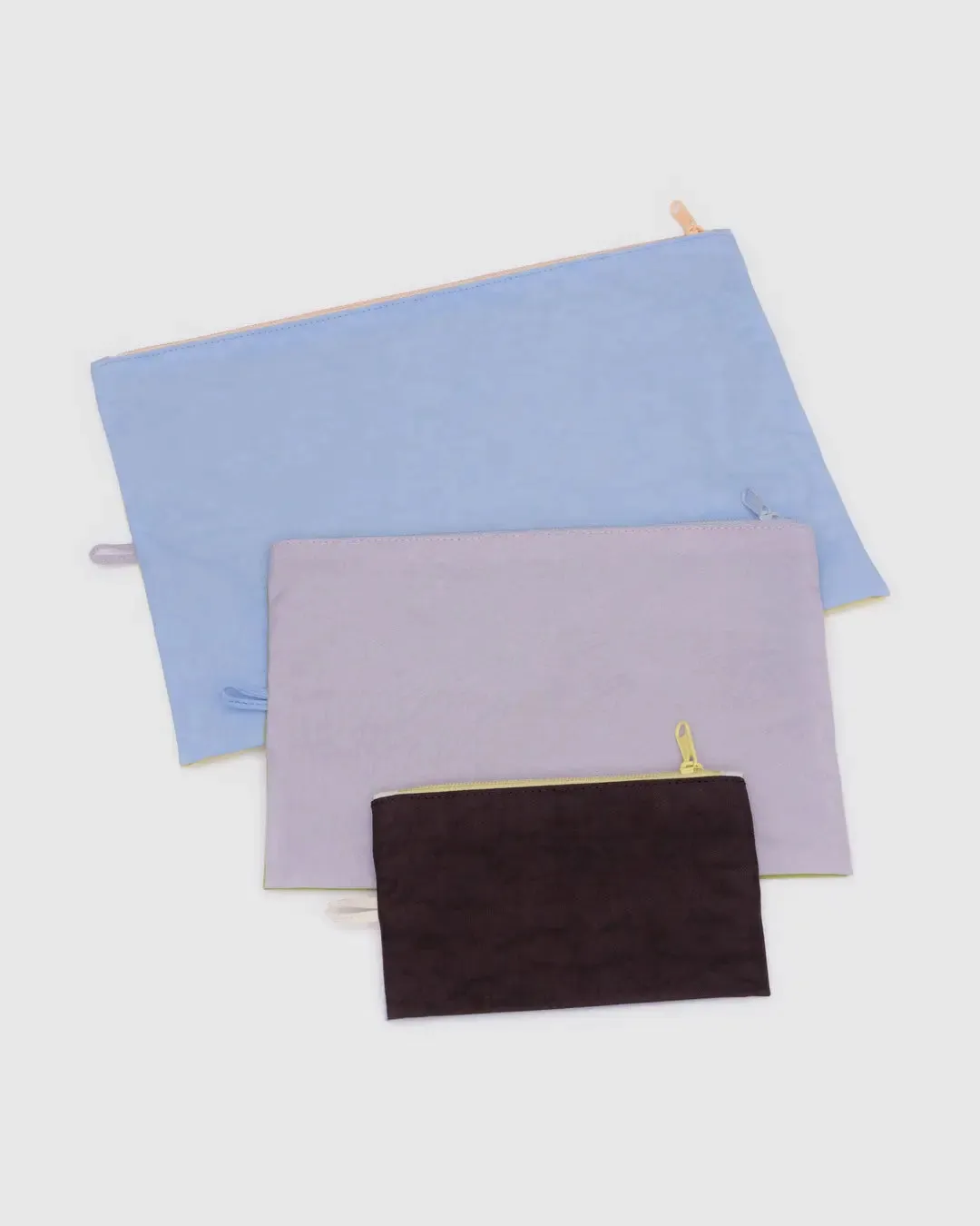Go Pouch Set Pastels Colorblock | Baggu