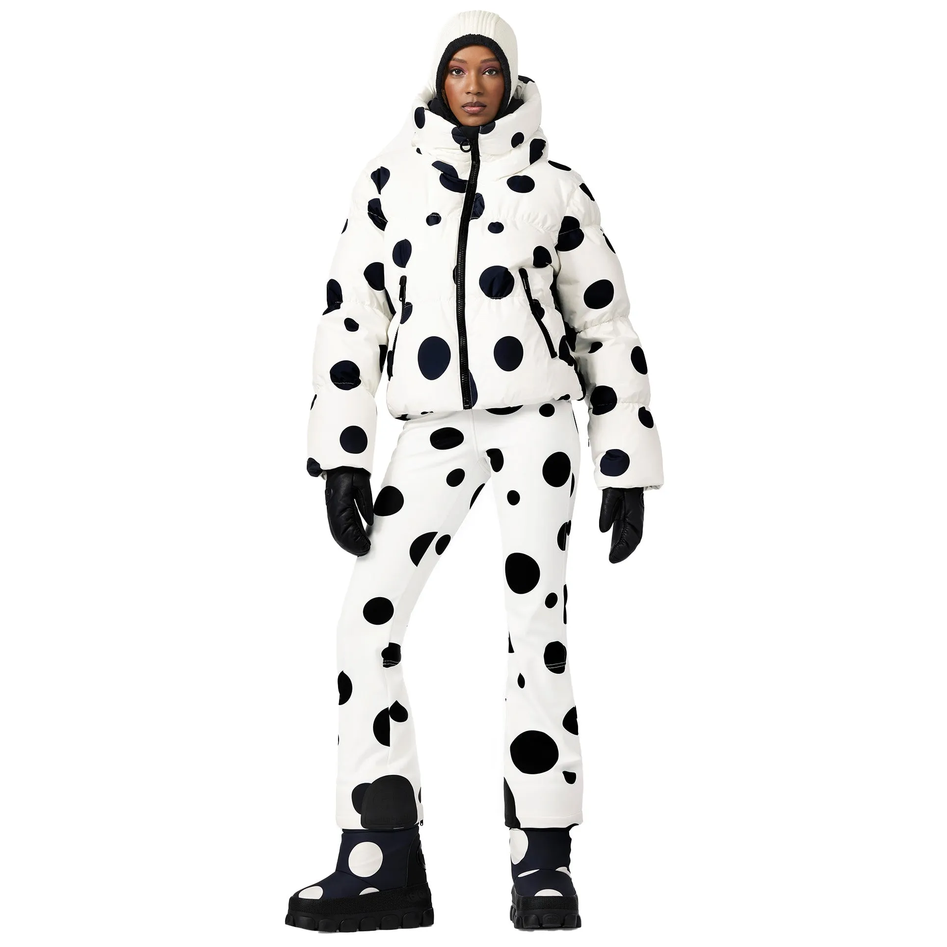 Grand Ski Jacket, Dot Cream