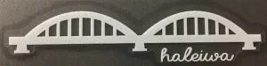 Haleiwa Bridge Decal