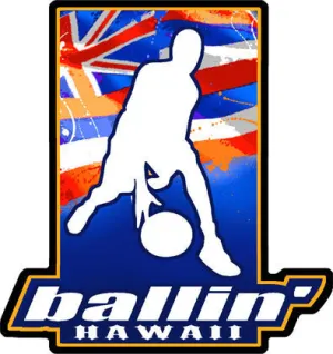 Hawaiian Basketball Decal