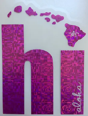 Hi Islands Decal