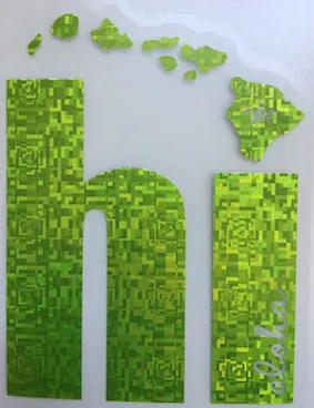 Hi Islands Decal