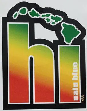 Hi Islands Decal